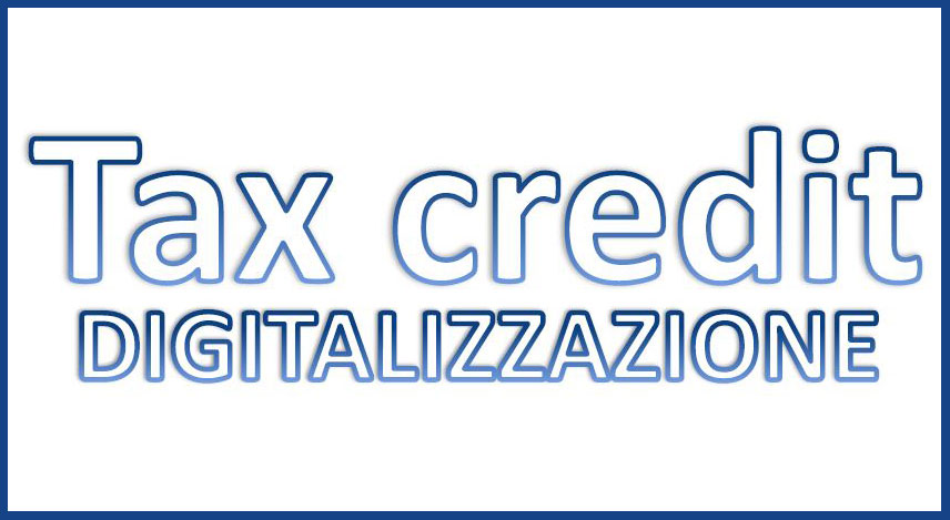 Tax credit digitalizzazione