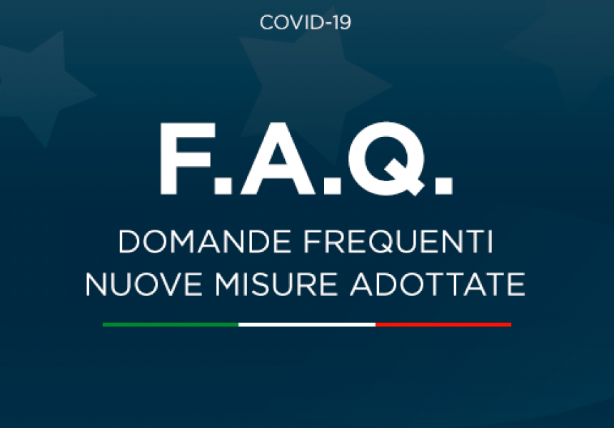 FAQ Governo - Le principali domande-risposte su regole ed aperture. Ecco il testo